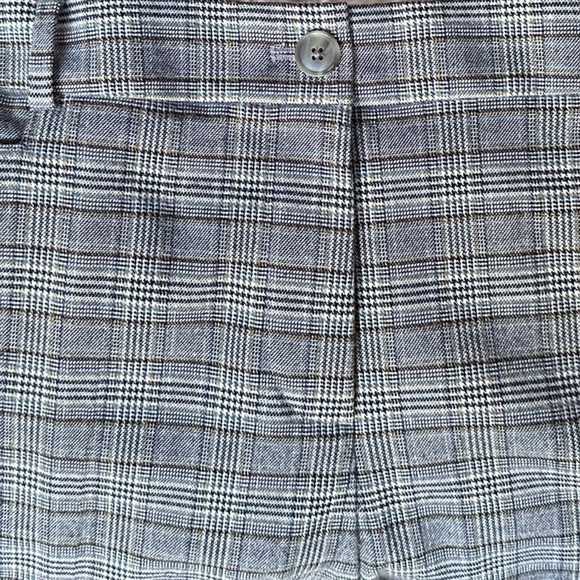 Loft Plus ~ Glen Plaid High Waist Curvy Wide Leg Trouser in size 16 NWOT - Picture 2 of 7